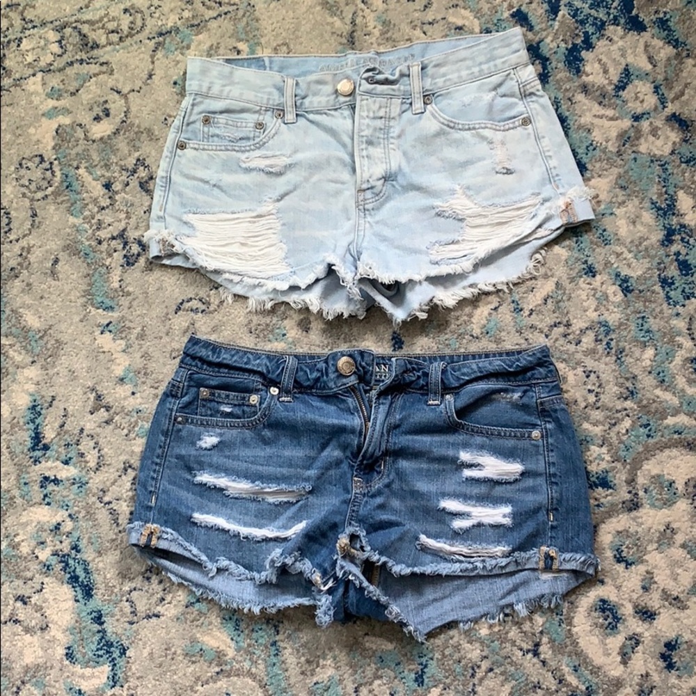 American Eagle Tomgirl Shortie Shorts Size 4
